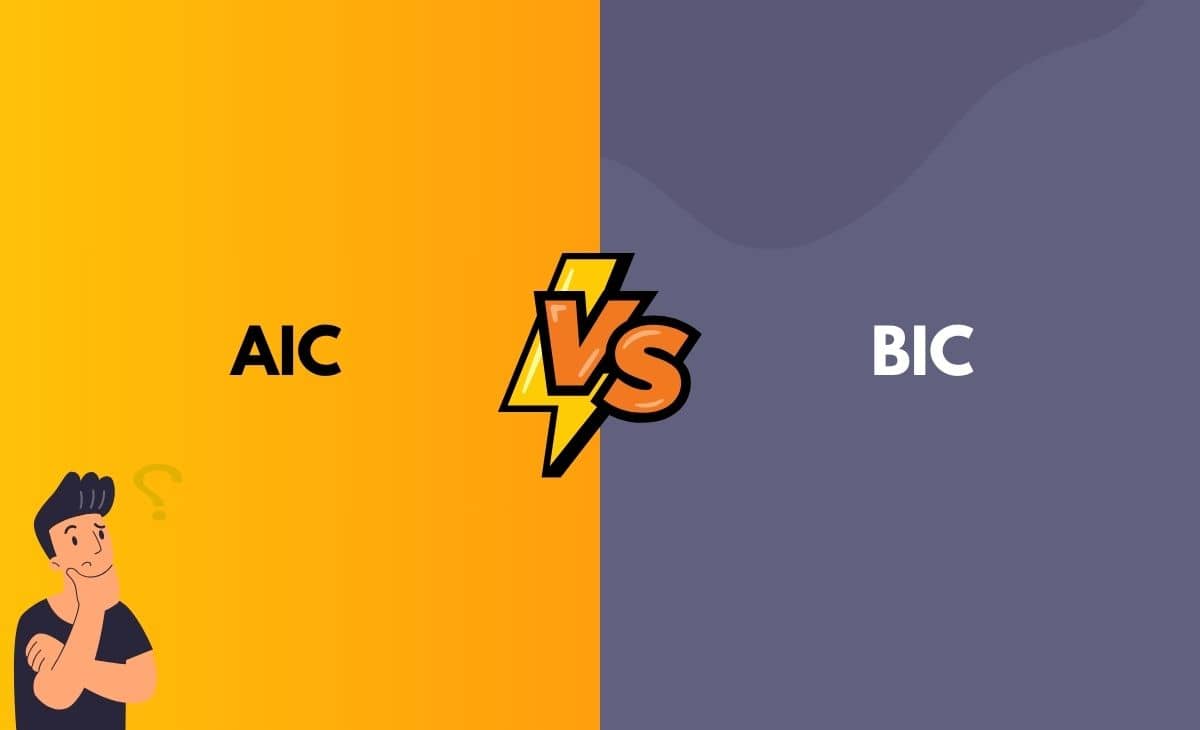 AIC vs. BIC What's the Difference (With Table)