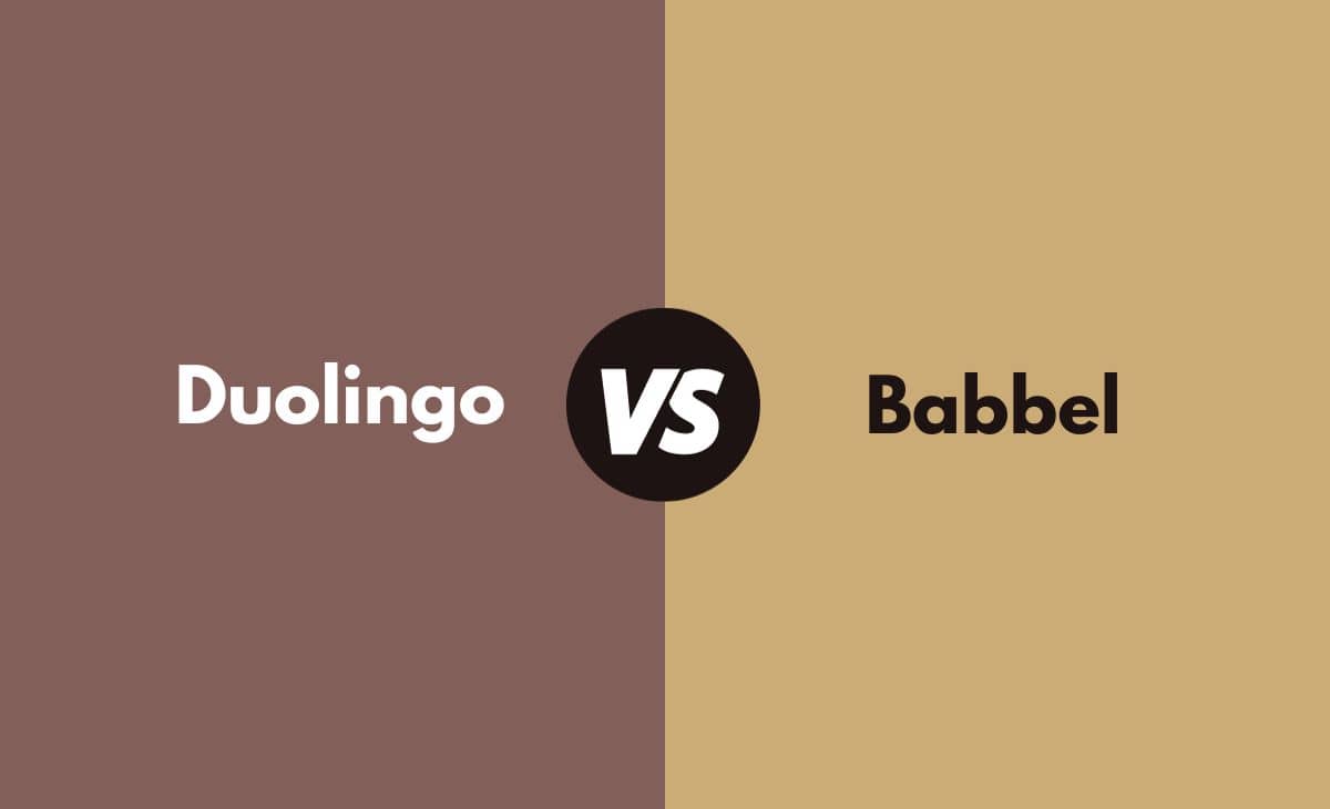 Difference Between Duolingo and Babbel