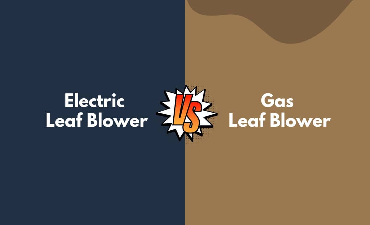 Difference Between Electric and Gas Leaf Blowers