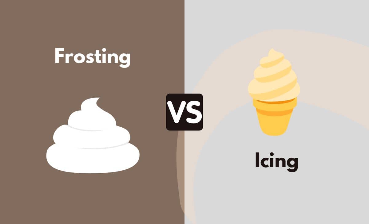 Difference Between Frosting and Icing