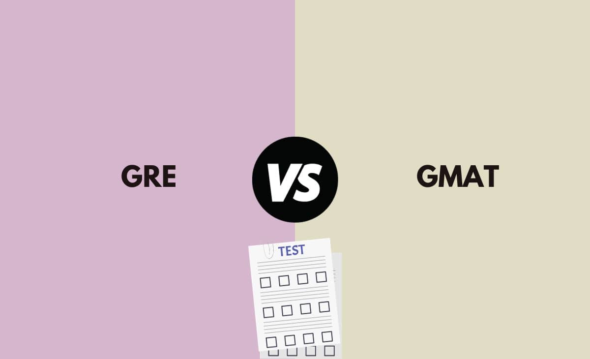 Difference Between GRE and GMAT