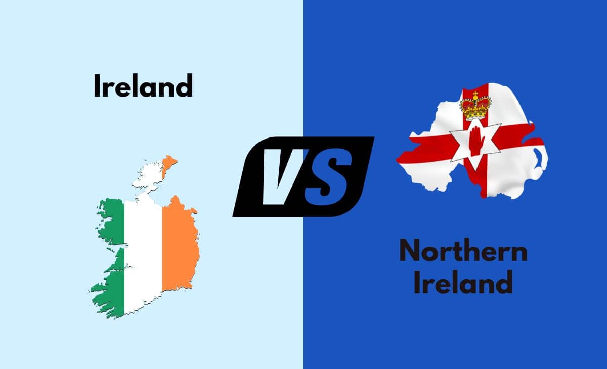 Difference Between Ireland and Northern Ireland