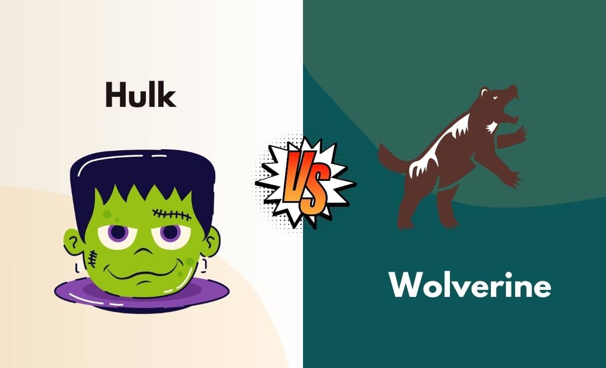 Difference Between The Hulk and Wolverine