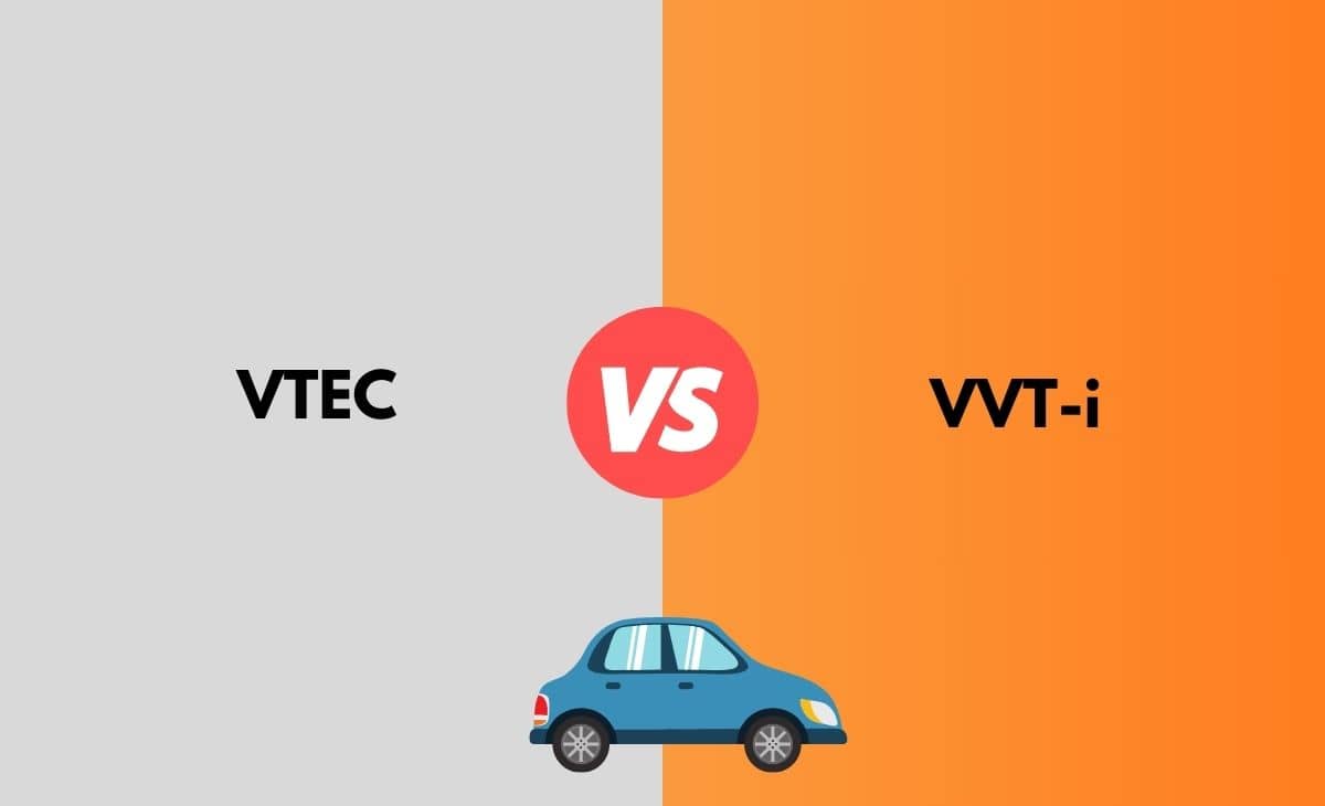 Difference Between VTEC and VVT-i