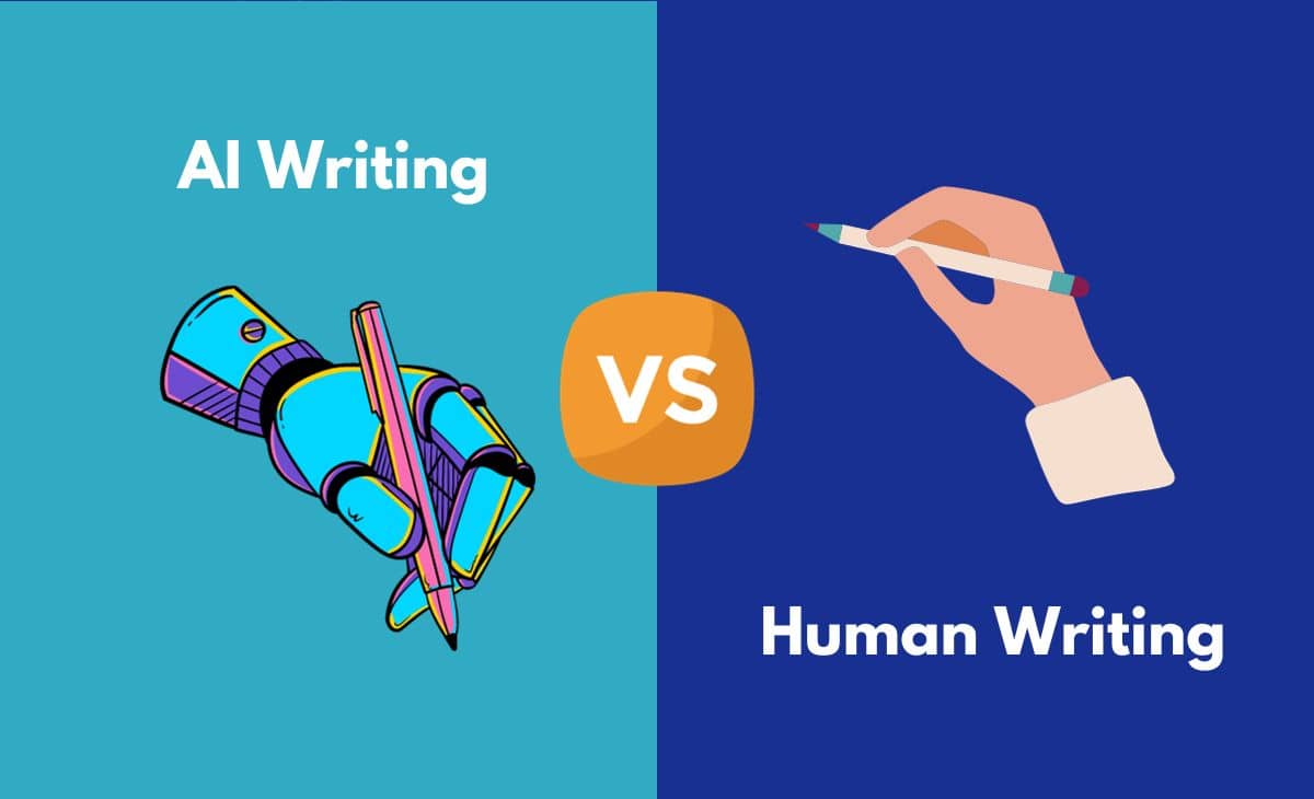 Difference Between AI Writing and Human Writing