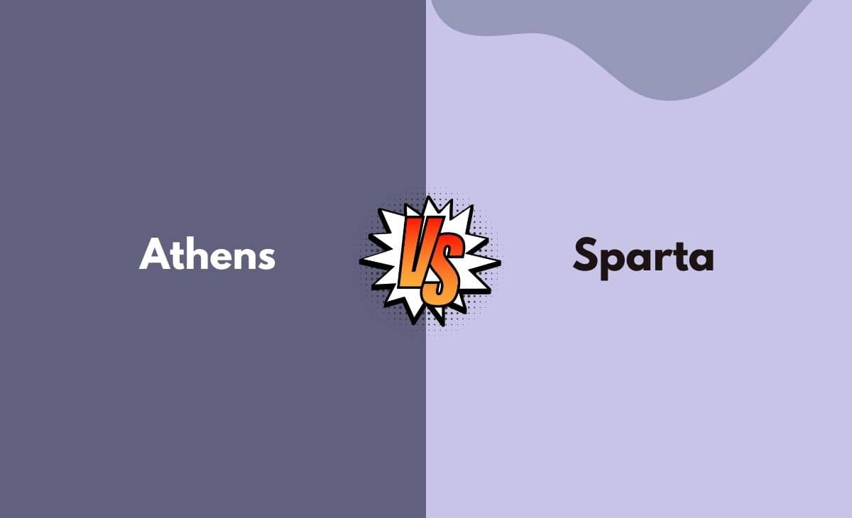 Difference Between Athens and Sparta