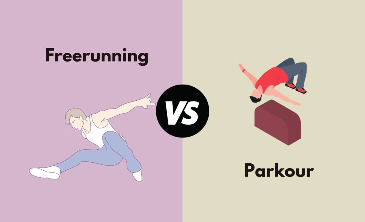 Difference Between Freerunning and Parkour