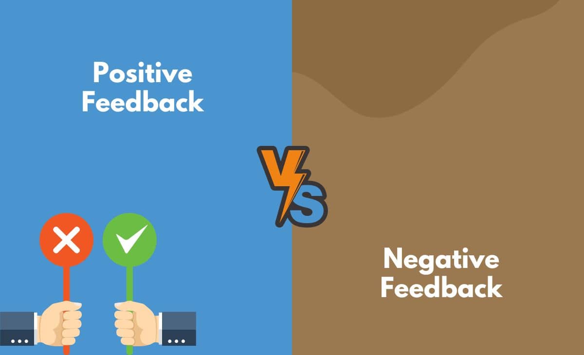 Difference Between Positive Feedback and Negative Feedback